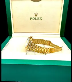 Rolex Day Date President 1807 Roman White 36mm Dial Automatic Men's Watch 6 1/2"