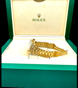 Rolex Day Date President 1807 Roman White 36mm Dial Automatic Men's Watch 6 1/2"