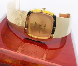 Vintage Rolex Cellini 30mm Geneve 3830 J 18K 750 Yellow Gold Swiss Made 6 1/2"