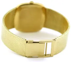 Vintage Rolex Cellini 30mm Geneve 3830 J 18K 750 Yellow Gold Swiss Made 6 1/2"
