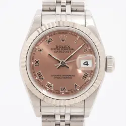 ROLEX DATEJUST 69174 SS×WG AT PINK-FACE 3 EXTRA LINKS
