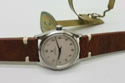 RARE VINTAGE ROLEX PERPETUAL 1530  WHITE DIAL AUTOMATIC MAN'S WATCH