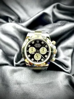 NEW 2025 ROLEX DAYTONA 40MM 126503 TWO-TONE BLACK DIAMOND DIAL