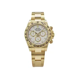 ROLEX DAYTONA 116508 YELLOW GOLD WHITE DIAL MEN'S WATCH (2022)