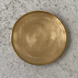 1956 Rare Rolex Precision 18ct Gold 36mm Oversized Arabic Swiss Watch - Boxed