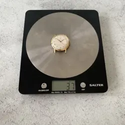 1956 Rare Rolex Precision 18ct Gold 36mm Oversized Arabic Swiss Watch - Boxed