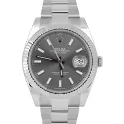 DATEJUST RHODIUM 41MM