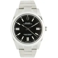 ROLEX STAINLESS STEEL OYSTER PERPETUAL 41MM