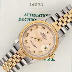 DIAL 2-TONE GOLD/STEEL