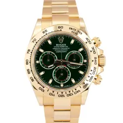 2023 NEW PAPERS ROLEX DAYTONA COSMOGRAPH GREEN 40MM 18K YELLOW WATCH 116508 BOX