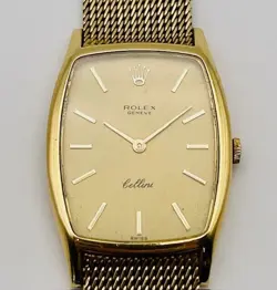 VINTAGE ROLEX 18K YELLOW GOLD CELLINI
