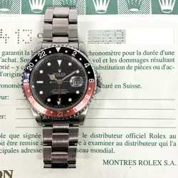 1995 ROLEX GMT-MASTER II 'COKE' 16710, 40MM, STEEL, BLACK DIAL, BOX ONLY
