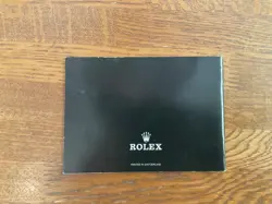 【Rare】ROLEX GMT Master Booklet Old Design Cockpit Day Japan Limited Edition