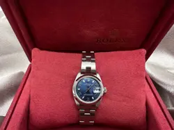 ROLEX OYSTER PERPETUAL LADY DATE 79160 26MM WATCH