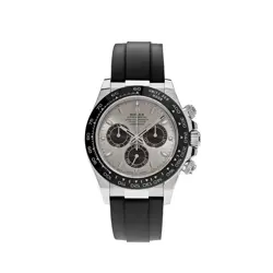 ROLEX DAYTONA 116519LN WHITE GOLD STEEL AND BLACK DIAL OYSTERFLEX (2022)