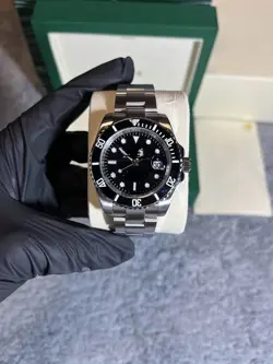 LUXURY MEN AUTOMATIC STAINLESS STEEL WATCH ROLEX