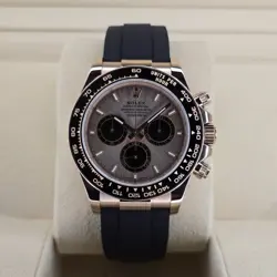 ROLEX DAYTONA 126515LN 40MM SUNDUST DIAL 18K  EVEROSE GOLD OYSTERFLEX BLACK B&P