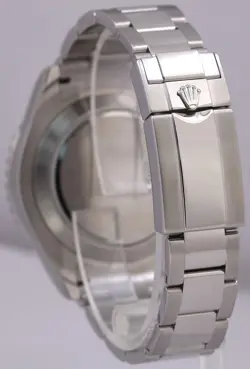 MINT PAPERS Rolex Yacht-Master II 44mm BLUE HANDS Steel RSC White 116680 BOX
