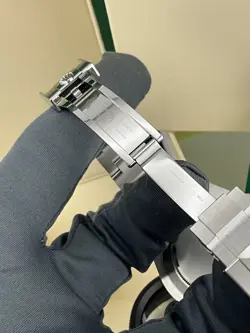 ♛ Rolex Explorer II 42mm 216570 Polar White/Orange Steel GMT MINT FullSet+Extras