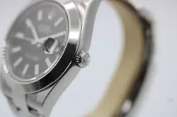 Rolex Datejust 41mm 116300 Black Dial c.2016 Unpolished