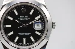 Rolex Datejust 41mm 116300 Black Dial c.2016 Unpolished