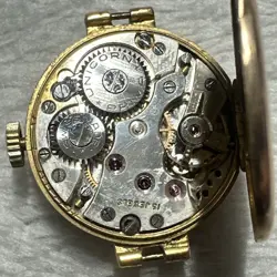 Vintage ladies rolex unicorn 1920’s 9ct Wrist watch RWC Watch Case Not Working
