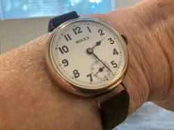 GOLD 33MM MANUAL-WIND