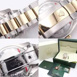 rolex Datejust Turnograph 116263 Gray YG watch men TO189474