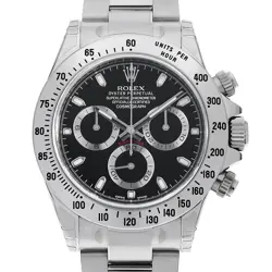 ROLEX DAYTONA 116520 BLACK RANDOM NUMBER UNUSED MENS