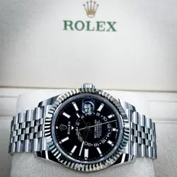 NEW 2025 ROLEX SKY-DWELLER 42MM 336934 STAINLESS STEEL JUBILEE BLACK DIAL
