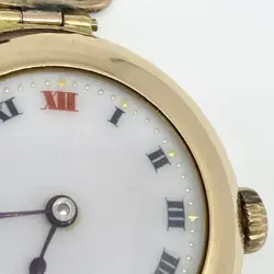 ANTIQUE WATCH PORCELAIN