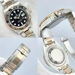Rolex GMT-Master II 126711CHNR 40mm Rootbeer Bi Metal Rose Gold Black Dial Tone