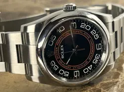 Rolex Oyster Perpetual 36 Black Orange 116000 nick name ...  Harley Davidson