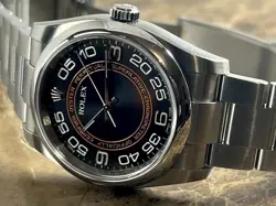 Rolex Oyster Perpetual 36 Black Orange 116000 nick name ...  Harley Davidson