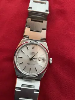 ROLEX OYSTERQUARTZ DATEJUST 17000B STAINLESS STEEL QUARTZ WATCH - 36MM
