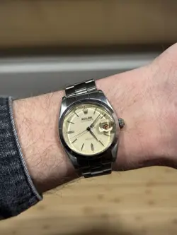 VINTAGE ROLEX OYSTERDATE PRECISION REF. 6494 - 1957