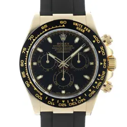 ROLEX COSMOGRAPH DAYTONA 116518LN BLACK WARRANTY 2017 BOX/PAPER
