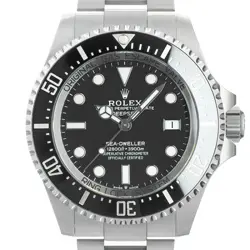 ROLEX SEA DWELLER DEEP SEA 136660 BLACK WARRANTY 2023