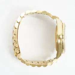 rolex daydate 18388 18k gold with diamonds(all original)