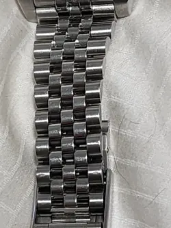 Rolex GMT-Master II 126 Model Silver Jubilee Bracelet with Blue and Black Bezel