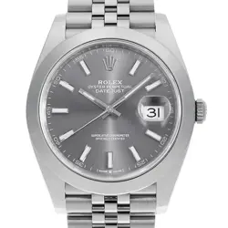 ROLEX DATEJUST 41 126300 SLATE BAR 5 ROWS JUBILEE BRACELET RANDOM NUMBER SEC...