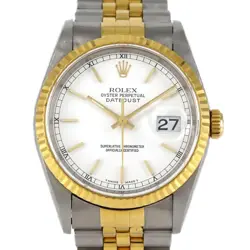 ROLEX  DATEJUST 16233 SSXYG AUTOMATIC WINDING NUMBER R45_0210