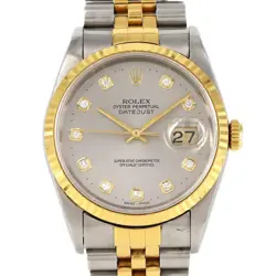ROLEX  DATEJUST 16233G SSXYG AUTOMATIC WINDING NUMBER R45_0210