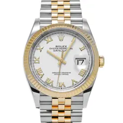 ROLEX 2/10  DATEJUST 36 126233 RANDOM SERIAL WATCH WRISTWATCH R45_0210
