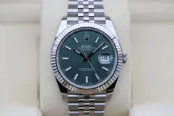ROLEX 126334 MINT GREEN DATEJUST 41MM 2025 