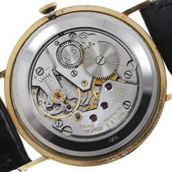 ROLEX Cellini 3833 K18YG Cal.1600 Gold Dial Hand Winding Men's Watch_833218