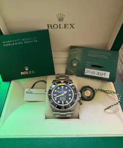 2024 Rolex Sea-Dweller "James Cameron" 44MM Titanium Back FULL SET 136660