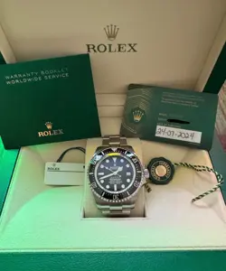 2024 Rolex Sea-Dweller "James Cameron" 44MM Titanium Back FULL SET 136660