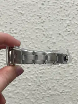 Rolex Ladies Datejust Pink MOP Diamond Dial 6519 SS Oyster No Papers 26mm