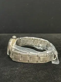Rolex Ladies Datejust Pink MOP Diamond Dial 6519 SS Oyster No Papers 26mm